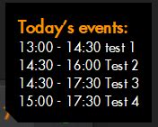 Tooltip: Font color & Background / Image - Skins - Rainlendar Forum