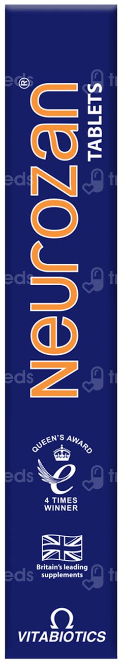 Neurozan Tablet 30 - Uses, Side Effects, Dosage, Price | Truemeds