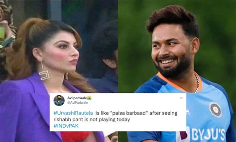The Internet Has Field Day As Urvashi Rautela Attends India Vs Pak ...