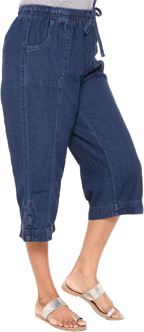 Buy EASY 2 WEAR ® Women Cotton 3/4th Pants (Capri Pants) (S to 3XL ...