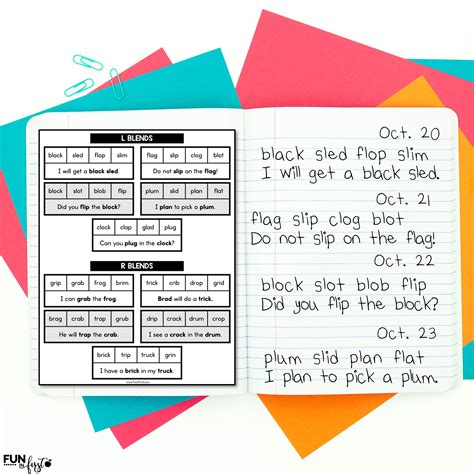 Dictation sentences - Fun in First