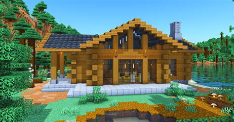 Image result for Log Cabin Minecraft Tutorial