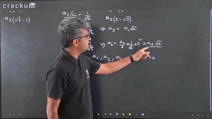 [Video] Let a_{1},\\dfrac{a_{2}}{2},\\dfrac{a_{3}}{2^{2}},....,\\dfrac ...