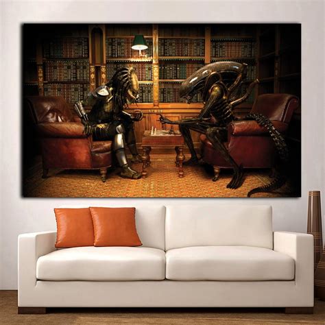 Alien vs Predator Chess Set 的图像结果