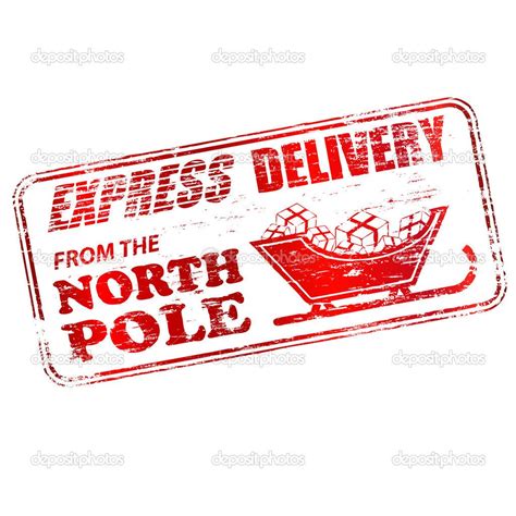 North Pole Stamp | depositphotos_14979199-North-Pole-Stamp.jpg ...