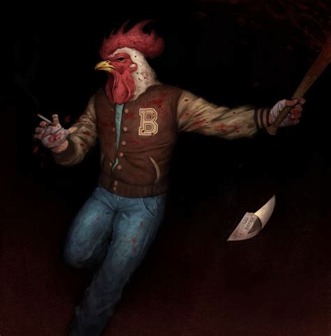ArtStation - Richard hotline miami