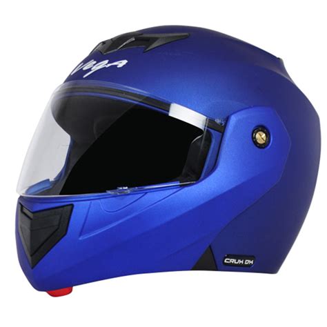 Vega Crux Dx Dull Blue Helmet | Shop Helmets at BIKERSTORE.IN ...