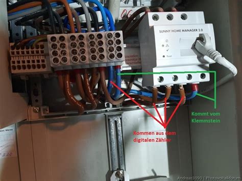 Anschluss Sunny Home Manager 2.0 (Home Manager zeigt falsche Werte ab ...