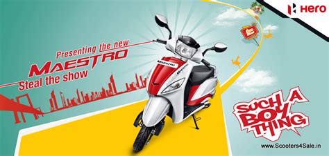 Hero Maestro Review - Scooters4Sale