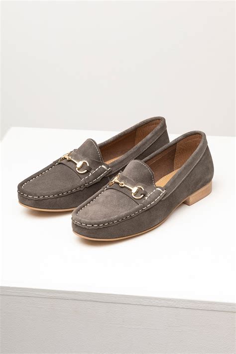 Ladies Snaffle Loafers UK | Womens Suede Loafers | Rydale