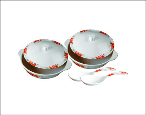 maharani Everwell Donga Set 6 pcs Donga 2+Donga Cover 2+Serving Spoon 2 ...