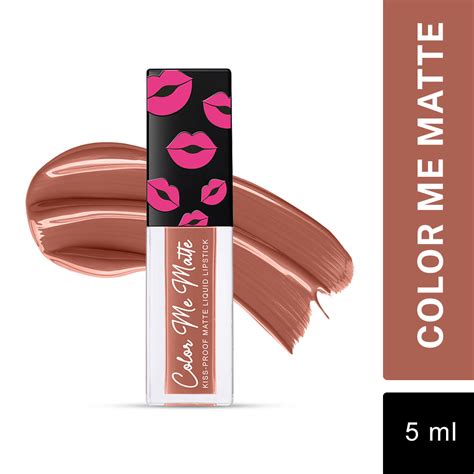 Color Me Matte Liquid Lipstick: Caramel Brown | Jaquline USA – NewU