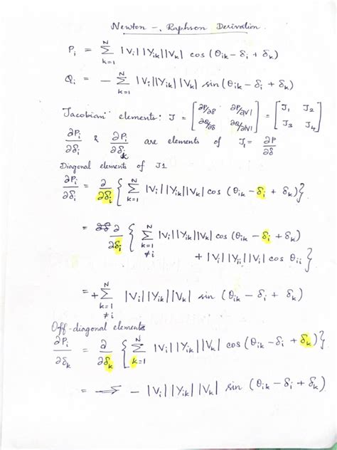 Newton Raphson Derivation | PDF