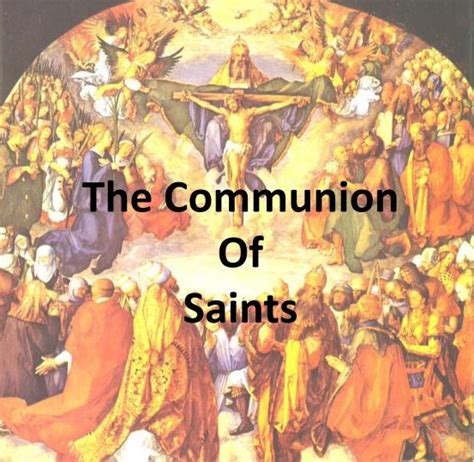 Image result for Communion of Saints Explained