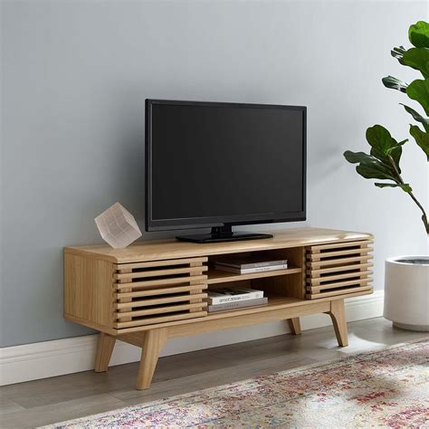 Buy Modway Render Mid-Century Modern Low Profile 46 Inch Media Console ...