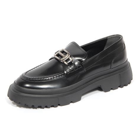 H8100 mocassino donna HOGAN H629 woman loafers black