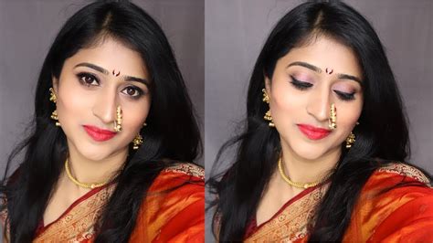 Image result for Normal Makeup Tutorial in Marathi