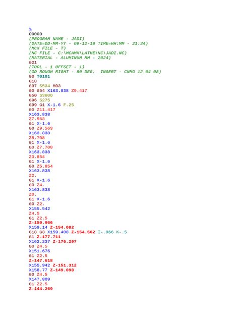 Image result for CNC Programming G-codes