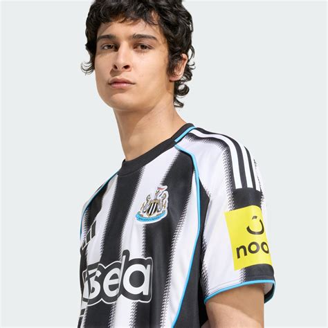 Clothing - Newcastle United FC 25/26 Home Jersey - Black | adidas South ...