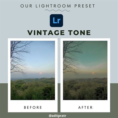 Jual Preset Adobe Lightroom VINTAGE TONE Siap Pakai | BONUS PRESET ...