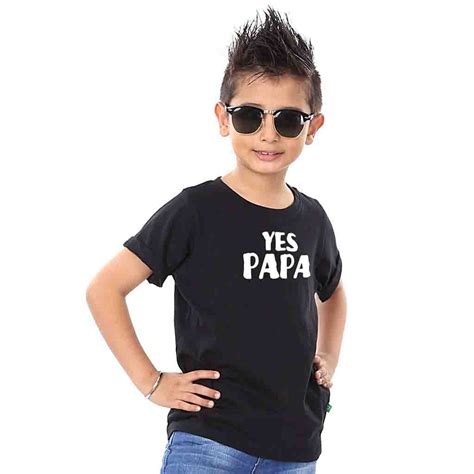 White Black Johnny Johnny Yes Papa Dad Son Tees - BonOrganik