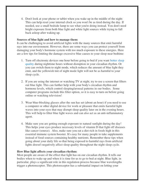 PPT - How Blue Light Affects Your Sleep PowerPoint Presentation, free download - ID:11165715