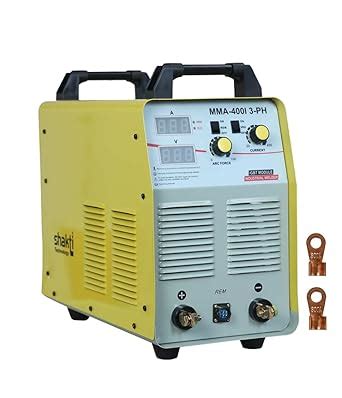 Shakti Technology MMA-400I 3-Phase MMA Welding Machine- IGBT Industrial ...