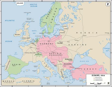 World War 1 Battle Map World War I Battles | MindMeister Mind Map