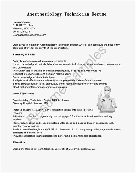 Anesthesia Technician Programs In Md - clothesfreeware