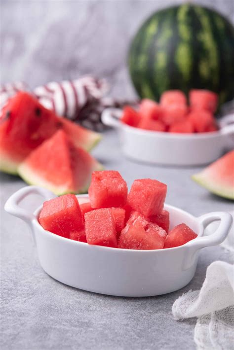 Can You Freeze Watermelon? Step-By-Step Guide With Video – Vegan in the ...