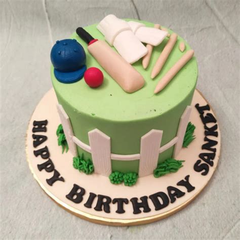 Buy Cricket Theme Cake Delivery In Delhi And Noida