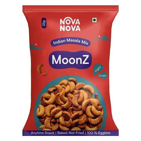 Nova Nova Moonz I All Day Savoury Snack Packs I Pack of 6 I Indian ...
