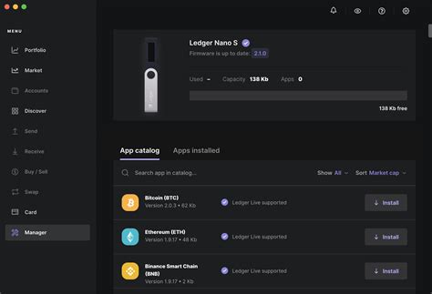 Ledger Setup 的图像结果