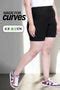 Plus Size Plus Size Black Tummy Shaper Shorts Online in India | Amydus