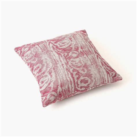 Buy Fiesta Pink Textured Cushion Cover- 2 Pieces- 40x40 cm from Home ...