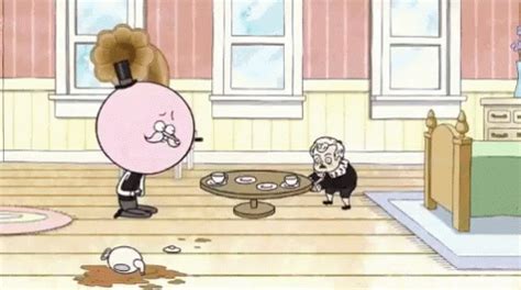 Regular Show Pops Maellard GIF - Regular Show Pops Maellard Table Flip ...