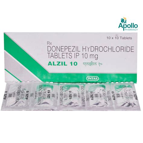 Alzil 10 Tablet 10's Price, Uses, Side Effects, Composition - Apollo ...