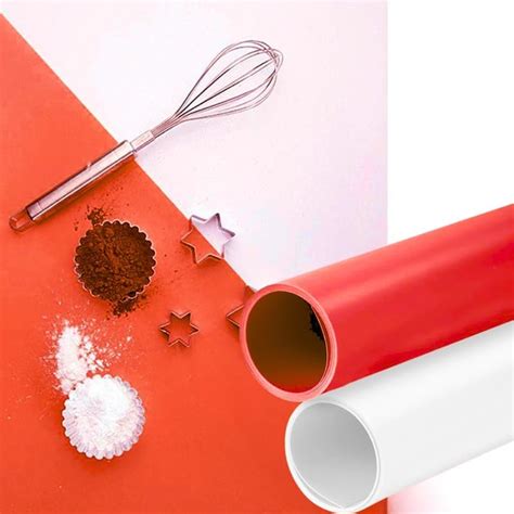 Royalkart Photography Backdrop PVC Background Vinyl 70x140CM White and ...