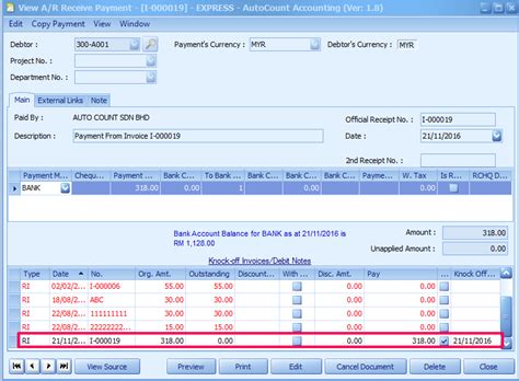 Image result for AutoCount Payment