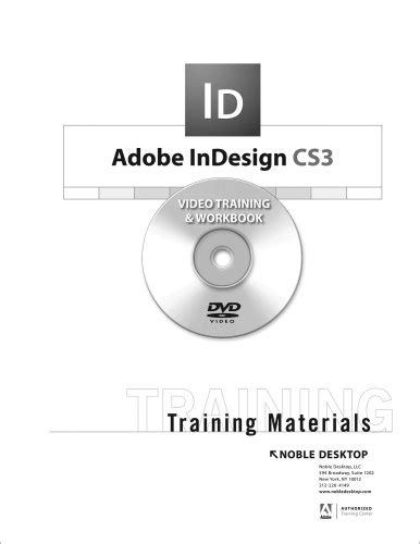 Buy Adobe InDesign CS3 Training DVD Book Online at Low Prices in India ...