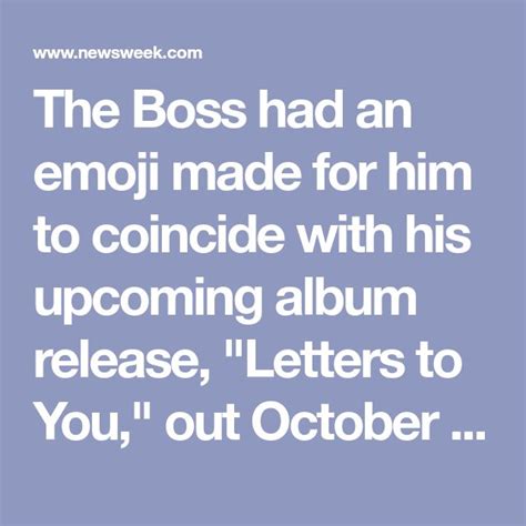 Image result for Bruce Springsteen Emoji