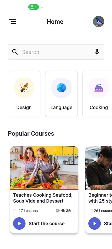 Flutter Learning Apps Design Examples 的图像结果