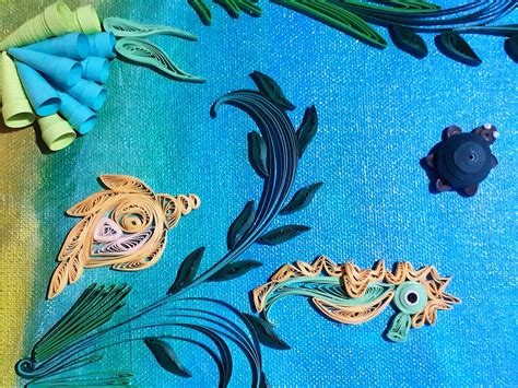 Quilling Sea Shell Tutorial 的图像结果