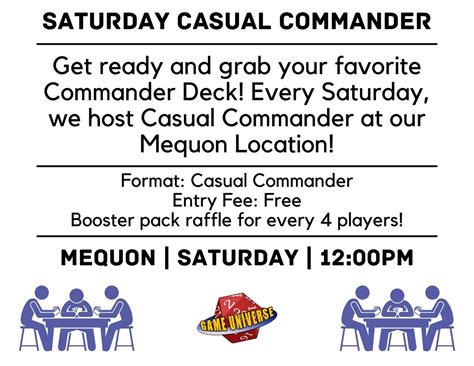 MtG Casual Commander, 10954 N Port Washington Rd., Mequon, WI, United ...