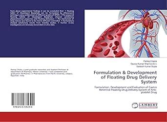 Formulation & Development of Floating Drug Delivery System : Pankaj ...