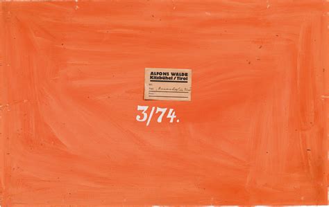 Alfons Walde* (Lot 0367), 123. Kunstauktion, Auktionstage | im Kinsky ...