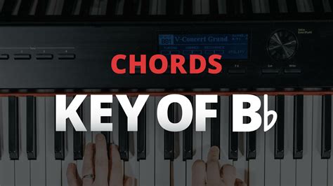 B Flat Chord Piano