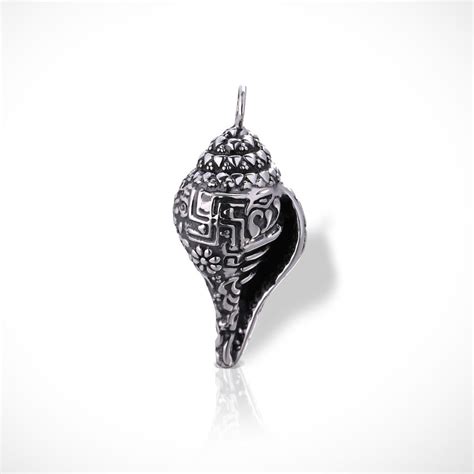 Antique Panchjanya Shankh Pendant Exclusive by Prabhurajj : Amazon.in ...