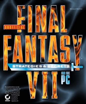 Buy Final Fantasy VII Strategies & Secrets (Unofficial) (Paper Only ...