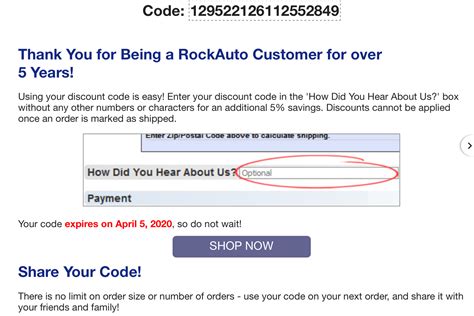 Image result for RockAuto Discount Codes